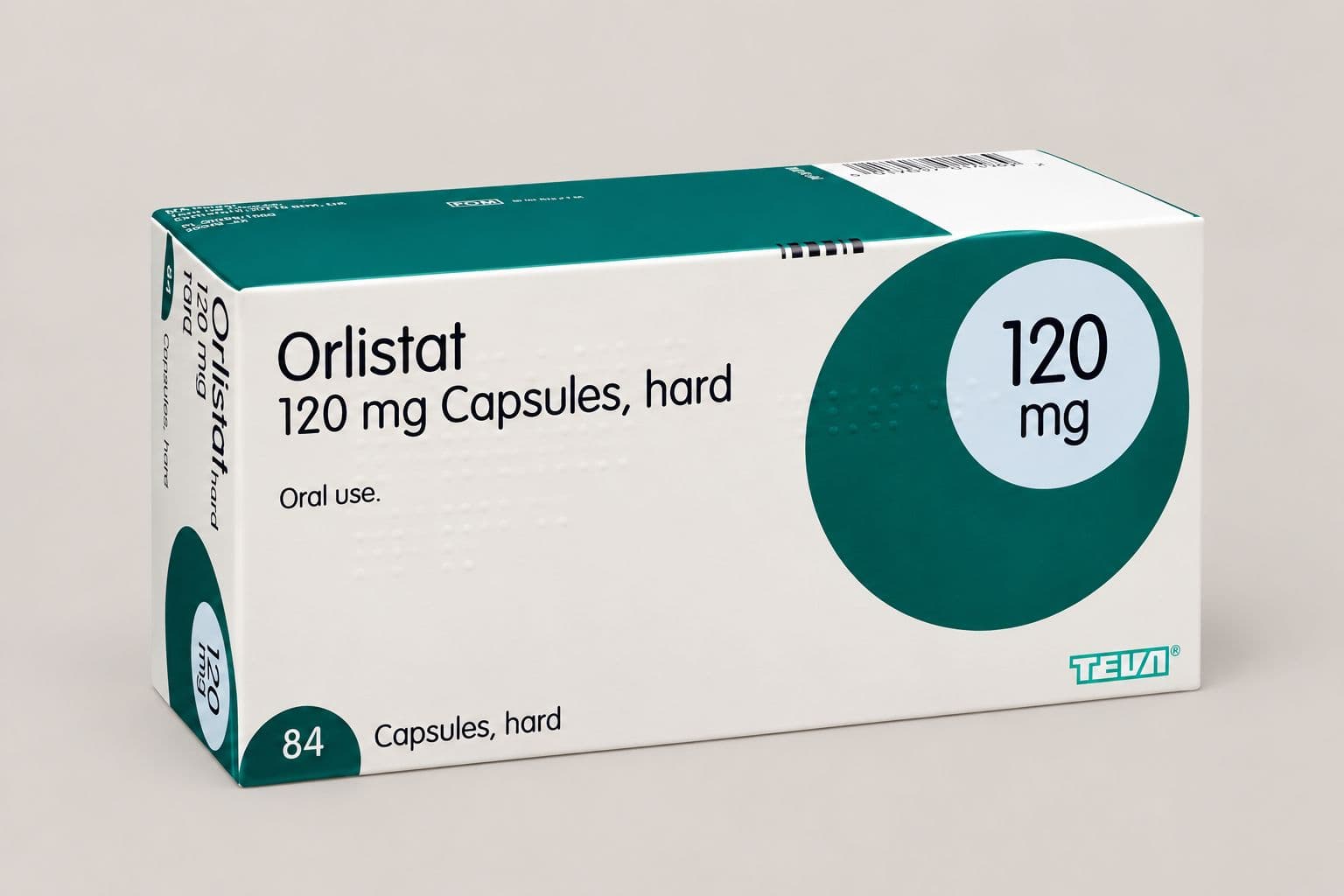Orlistat 120mg capsules